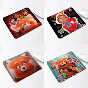 Mouse For Laptop PC Turning Red Anti-Slip Laptop PC Gaming Mouse Pad