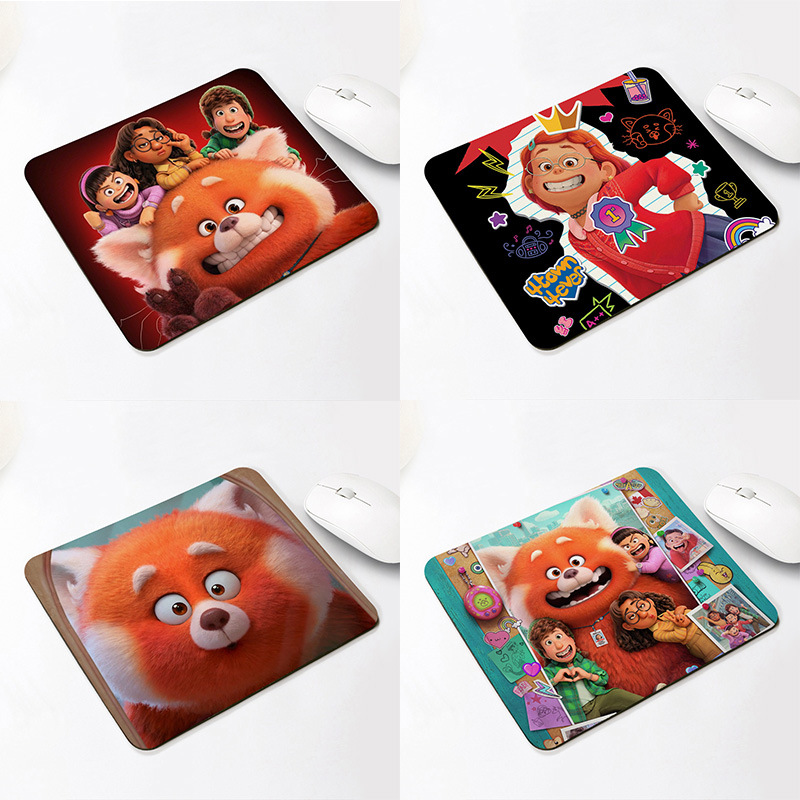 Mouse For Laptop PC Turning Red Anti-Slip Laptop PC Gaming Mouse Pad
