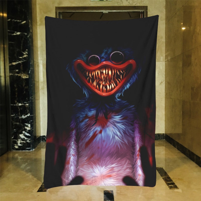 Poppy Playtime Blankets Printing Soft Nap Blanket On Home/Sofa/Office Portable Travel Cover Blanket - Image 11