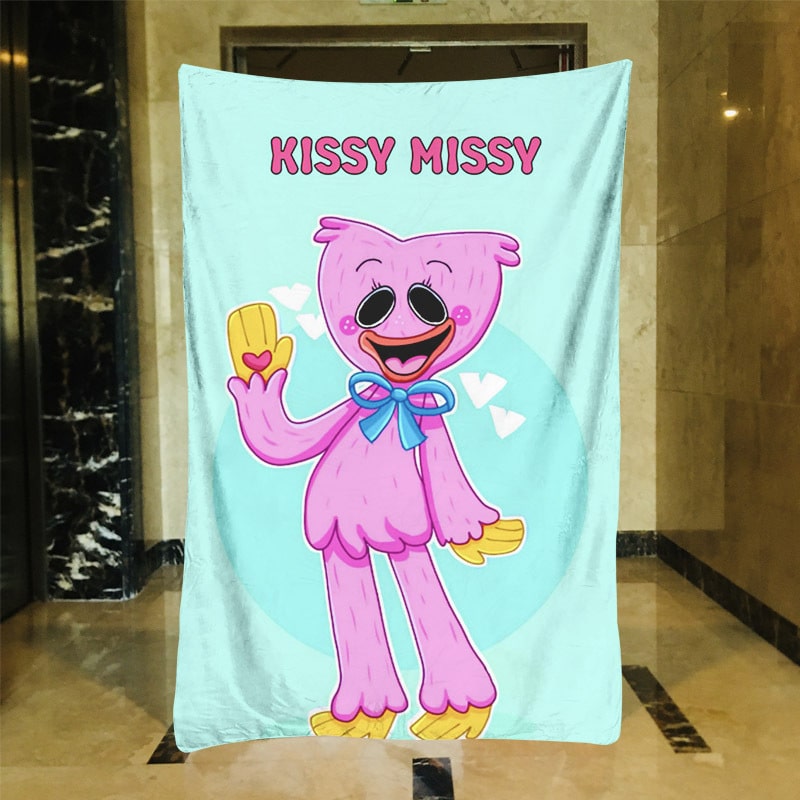 Poppy Playtime Blankets Printing Soft Nap Blanket On Home/Sofa/Office Portable Travel Cover Blanket - Image 6