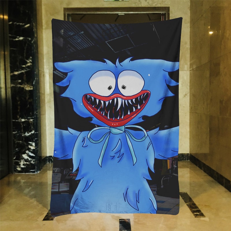 Poppy Playtime Blankets Printing Soft Nap Blanket On Home/Sofa/Office Portable Travel Cover Blanket - Image 9