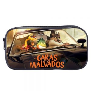 The Bad Guys Bags Pencil-Box for Kids School Supplies Stationery Storge