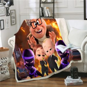 The Boss Baby Square Blanket Knee Blanket Sofa Blanket