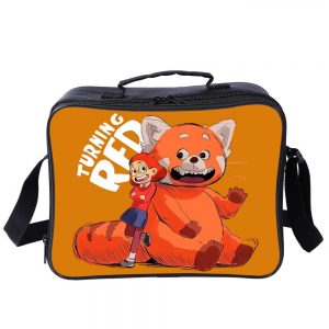 Turning Red Cooler Bag Insulation Bag Students School Food Storage Box