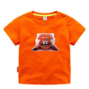 Turning Red Short Sleeve T-Shirts For Children
