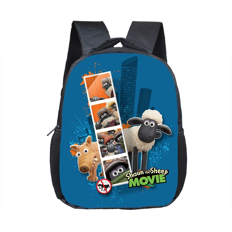 12 Inch Shaun the Sheep Children's Backpack Kids School Cute Daily Bag Kindergarten Bags Girls Boys Waterproof Ruckpack Gift - Image 14