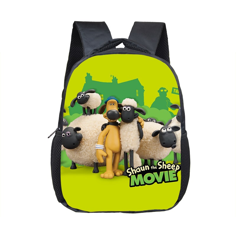 12 Inch Shaun the Sheep Children's Backpack Kids School Cute Daily Bag Kindergarten Bags Girls Boys Waterproof Ruckpack Gift - Image 15