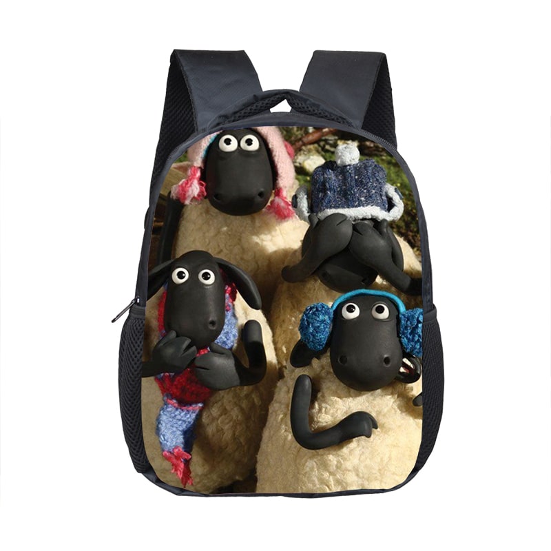 12 Inch Shaun the Sheep Children's Backpack Kids School Cute Daily Bag Kindergarten Bags Girls Boys Waterproof Ruckpack Gift - Image 20