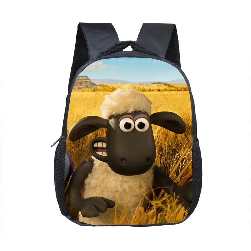 12 Inch Shaun the Sheep Children's Backpack Kids School Cute Daily Bag Kindergarten Bags Girls Boys Waterproof Ruckpack Gift - Image 23