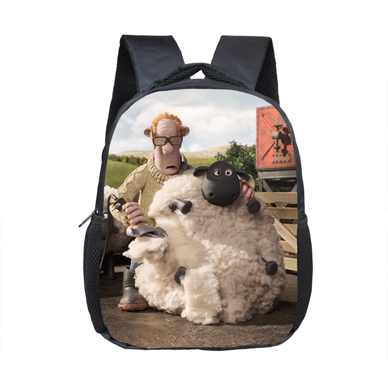 12 Inch Shaun the Sheep Children's Backpack Kids School Cute Daily Bag Kindergarten Bags Girls Boys Waterproof Ruckpack Gift - Image 24