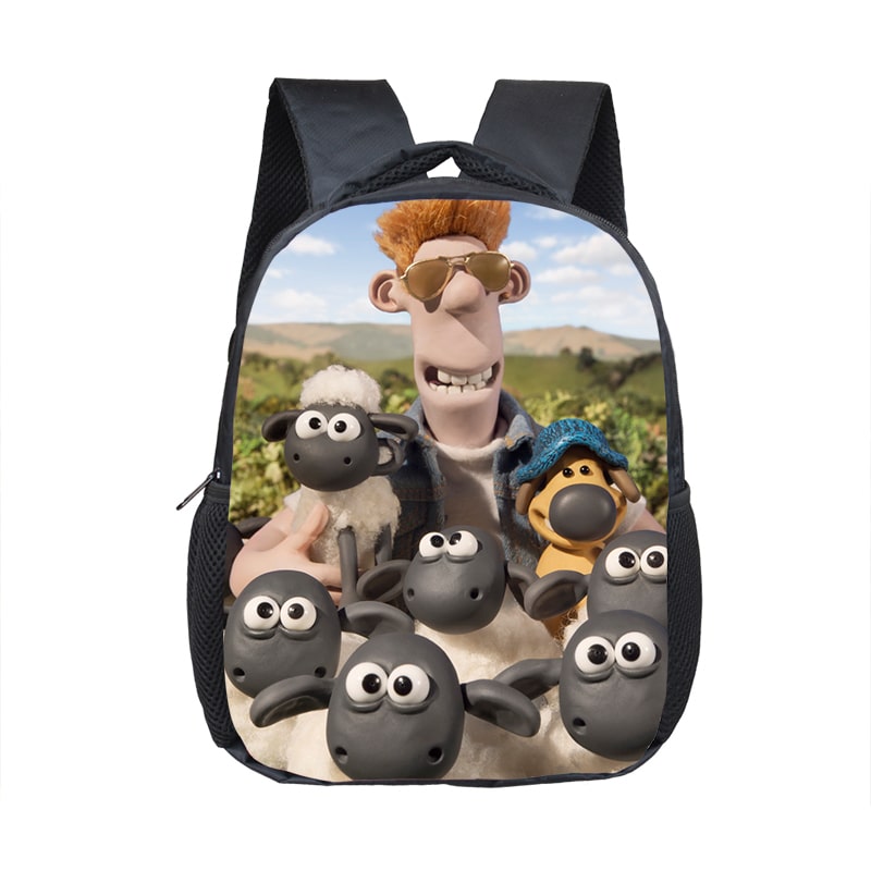 12 Inch Shaun the Sheep Children's Backpack Kids School Cute Daily Bag Kindergarten Bags Girls Boys Waterproof Ruckpack Gift - Image 27
