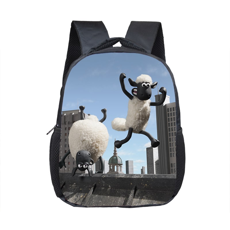 12 Inch Shaun the Sheep Children's Backpack Kids School Cute Daily Bag Kindergarten Bags Girls Boys Waterproof Ruckpack Gift - Image 29