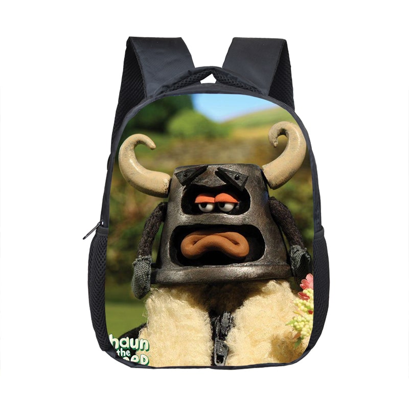 12 Inch Shaun the Sheep Children's Backpack Kids School Cute Daily Bag Kindergarten Bags Girls Boys Waterproof Ruckpack Gift - Image 2