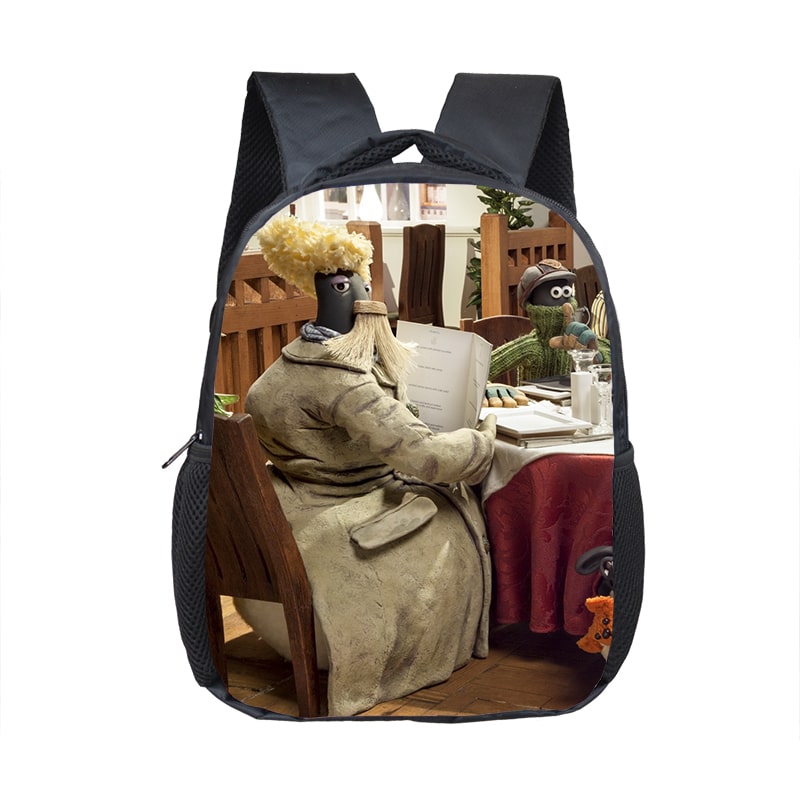 12 Inch Shaun the Sheep Children's Backpack Kids School Cute Daily Bag Kindergarten Bags Girls Boys Waterproof Ruckpack Gift - Image 4