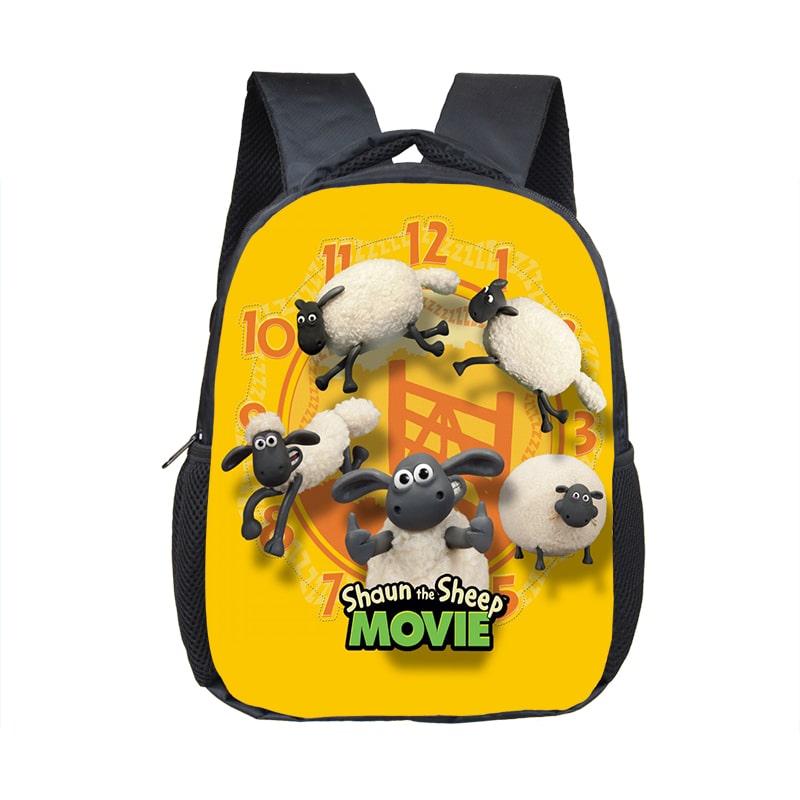 12 Inch Shaun the Sheep Children's Backpack Kids School Cute Daily Bag Kindergarten Bags Girls Boys Waterproof Ruckpack Gift - Image 8