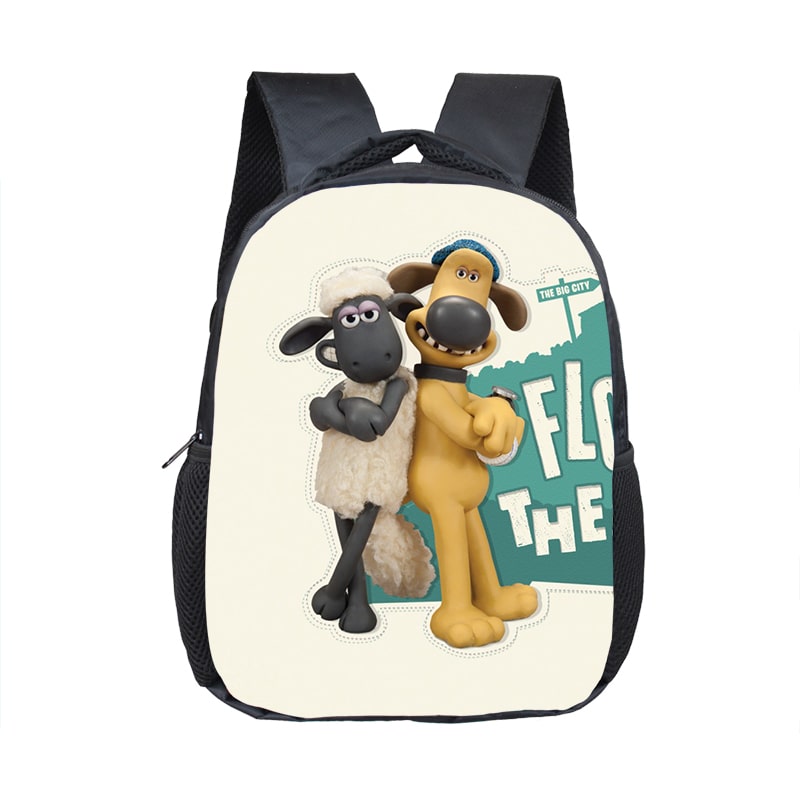 12 Inch Shaun the Sheep Children's Backpack Kids School Cute Daily Bag Kindergarten Bags Girls Boys Waterproof Ruckpack Gift - Image 9