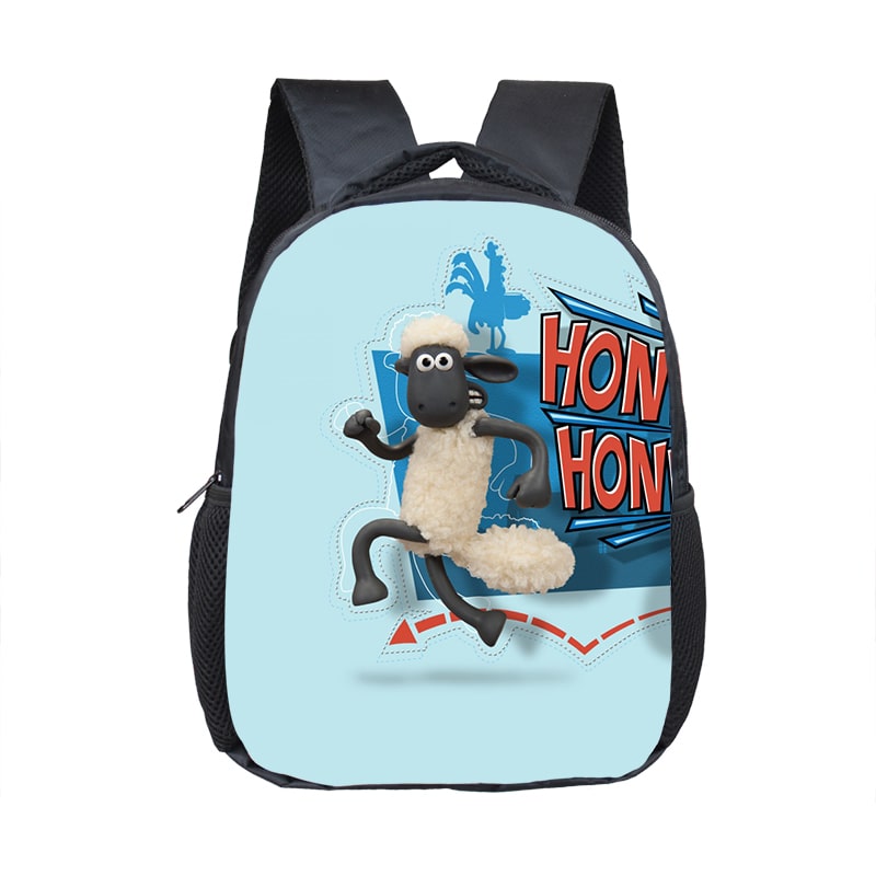 12 Inch Shaun the Sheep Children's Backpack Kids School Cute Daily Bag Kindergarten Bags Girls Boys Waterproof Ruckpack Gift - Image 11
