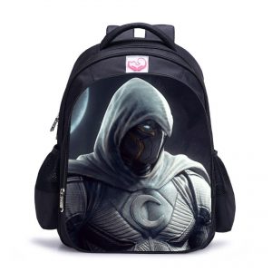 Moon Knight double-layer backpack personalized school bag
