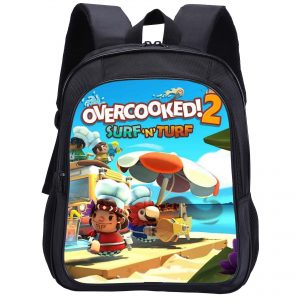 Overcooked Schoolbag 16 Inch Student Backpack
