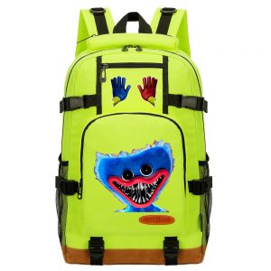 Poppy Playtime Backpack School Bag Black Red Blue Green