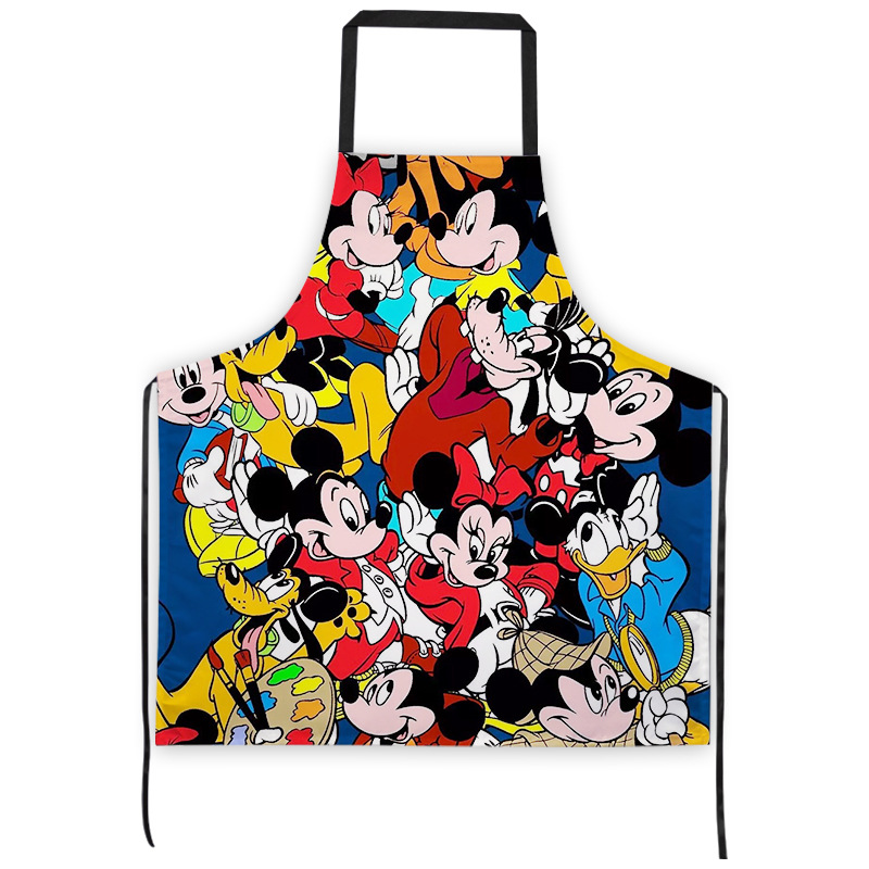 Professional Kitchen Apron-Mickey Mouse-Aprons Comfortable Perfect For Cooking Guide - Image 12