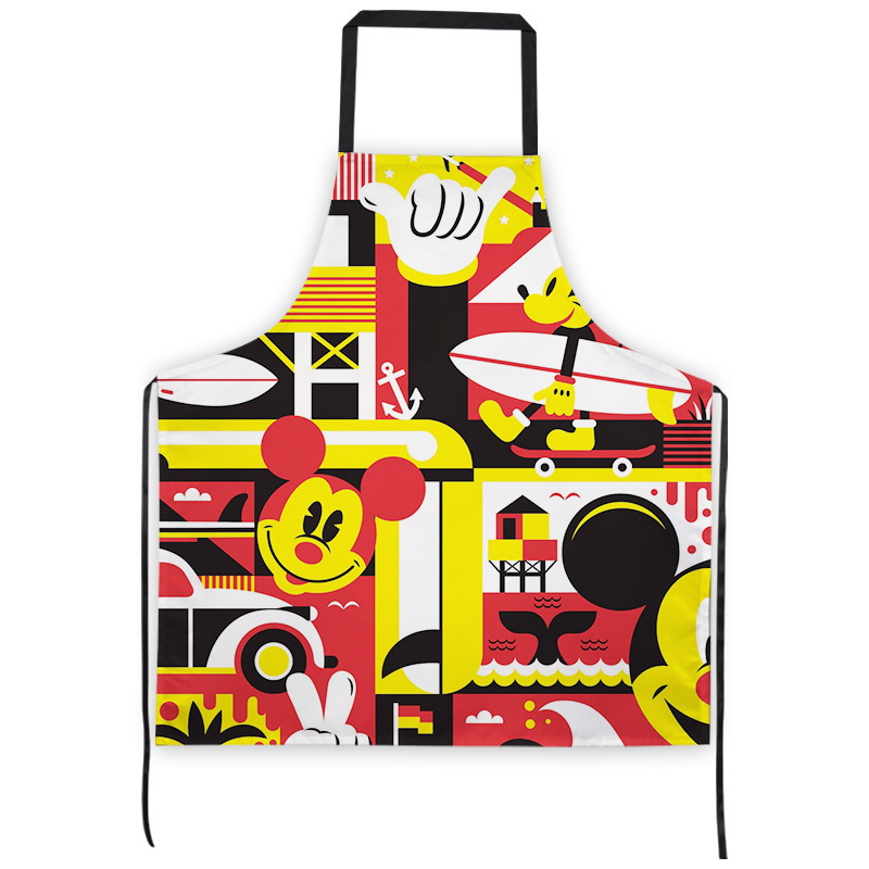 Professional Kitchen Apron-Mickey Mouse-Aprons Comfortable Perfect For Cooking Guide - Image 14