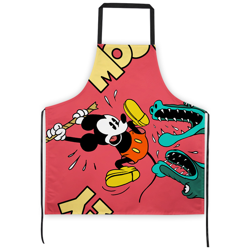Professional Kitchen Apron-Mickey Mouse-Aprons Comfortable Perfect For Cooking Guide - Image 3