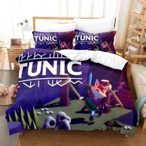 Tunic Comfortable Bedding Three-Piece Soft and Breathable Duvet Cover