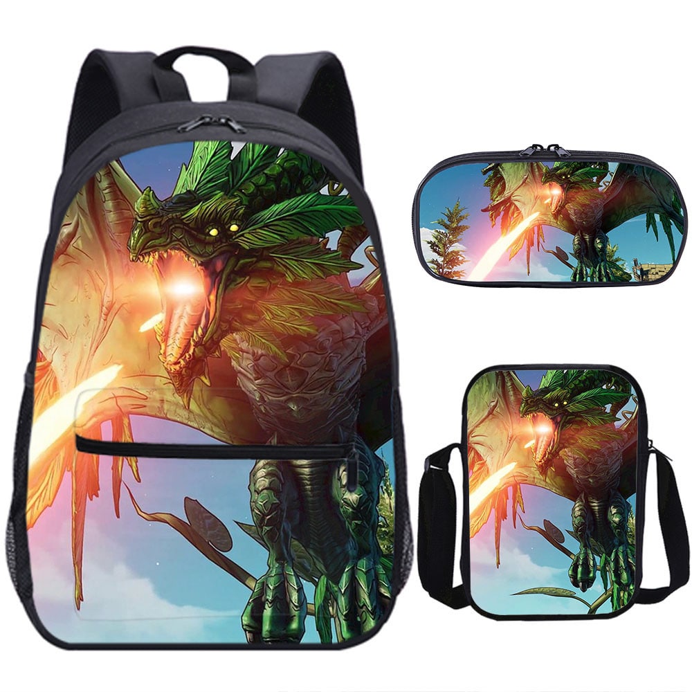 18 Inch Tiny Tina's Wonderlands Backpack School Bag+Messenger Bag+Pencil Bag - Image 11