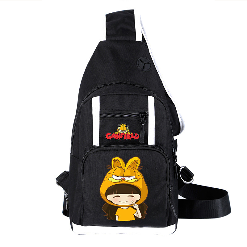 Garfield Shoulder Bag Messenger Bag Casual Waist Bag Chest Bag - Image 6