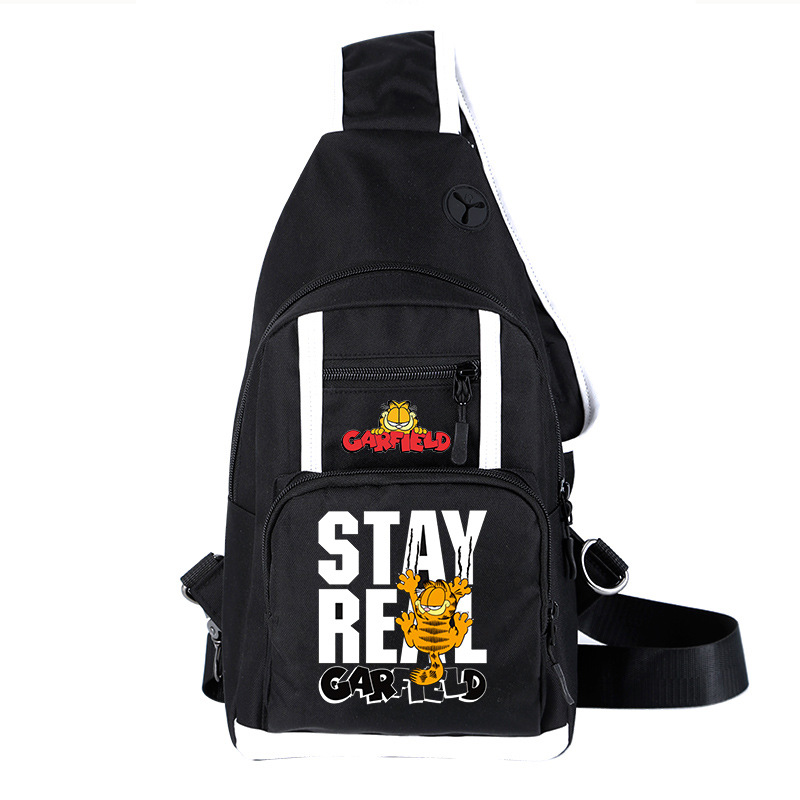 Garfield Shoulder Bag Messenger Bag Casual Waist Bag Chest Bag - Image 12