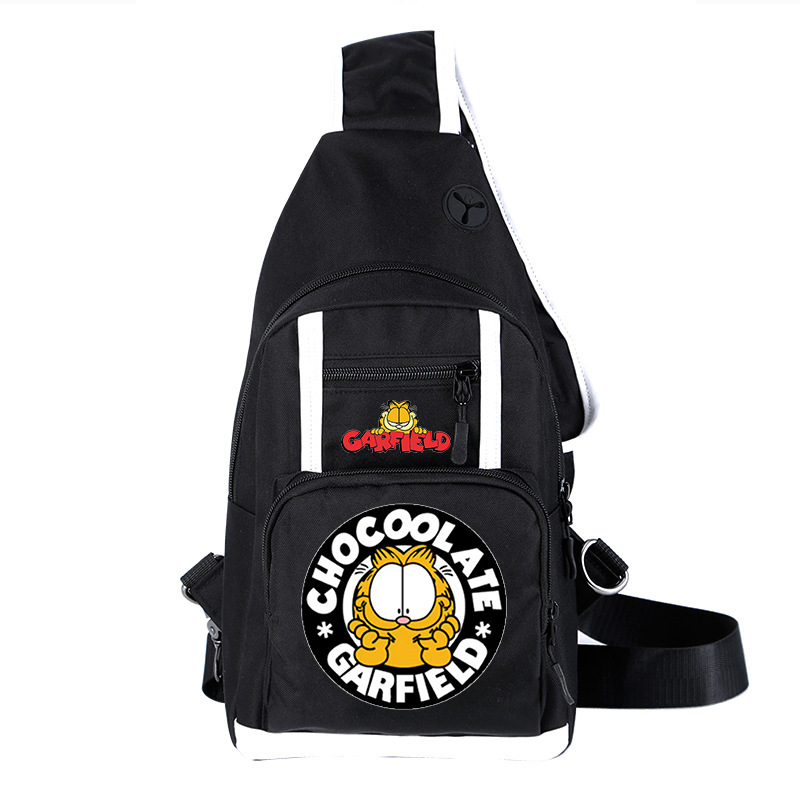 Garfield Shoulder Bag Messenger Bag Casual Waist Bag Chest Bag - Image 15