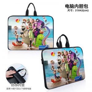 Hotel Transylvania Dirty and splash resistant laptop liner for laptop bag
