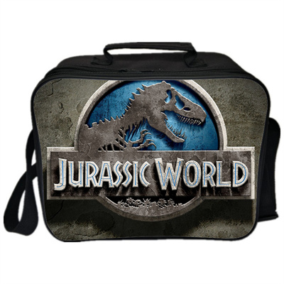 Jurassic World Cooler Bag Insulation Bag Students School Food Storage Box - Image 15