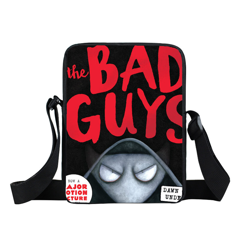 The Bad Guys Shoulder Bags Large Capacity Crossbody Bags