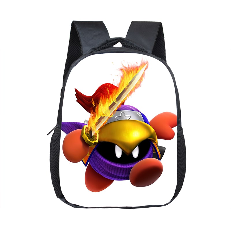 12 Inch Kirby Children's Backpack Kids School Cute Daily Bag Kindergarten Bags Girls Boys Waterproof Ruckpack Gift - Image 25