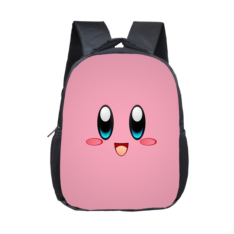 12 Inch Kirby Children's Backpack Kids School Cute Daily Bag Kindergarten Bags Girls Boys Waterproof Ruckpack Gift - Image 2