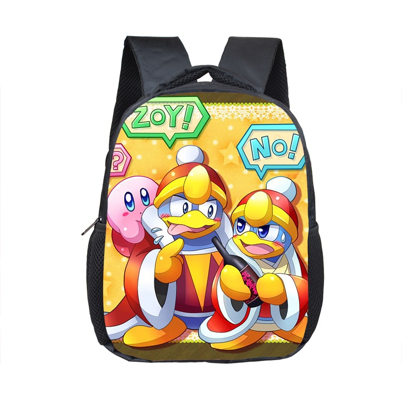 12 Inch Kirby Children's Backpack Kids School Cute Daily Bag Kindergarten Bags Girls Boys Waterproof Ruckpack Gift - Image 17