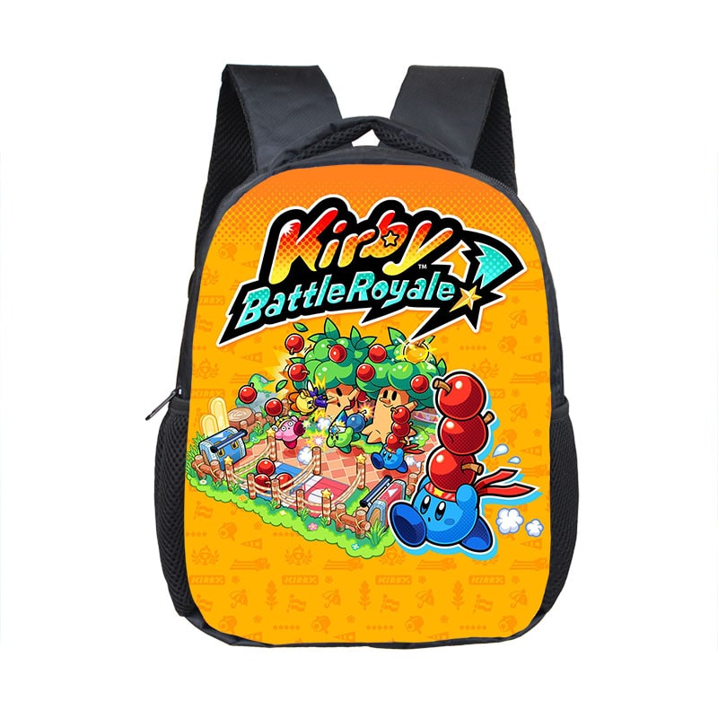 12 Inch Kirby Children's Backpack Kids School Cute Daily Bag Kindergarten Bags Girls Boys Waterproof Ruckpack Gift - Image 32