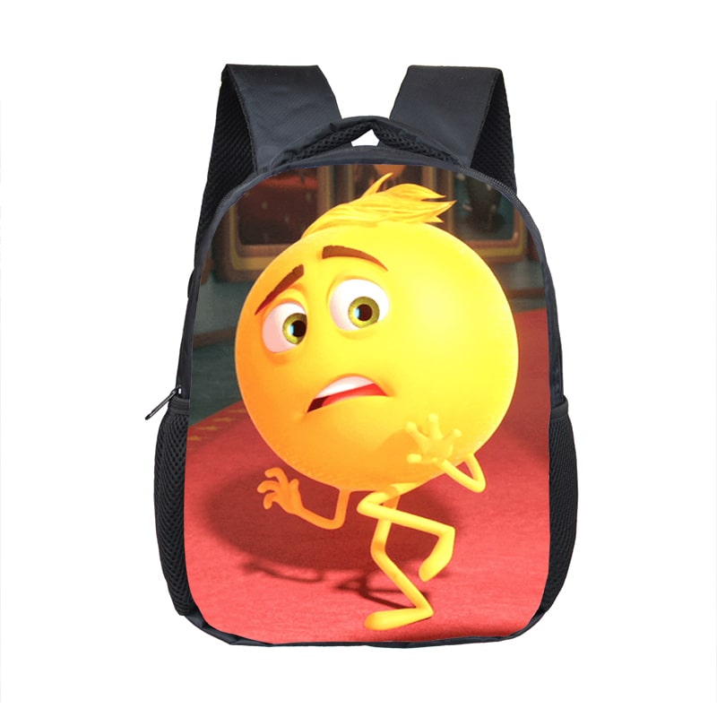 12 Inch The Emoji Children's Backpack Kids School Cute Daily Bag Kindergarten Bags Girls Boys Waterproof Ruckpack - Image 14