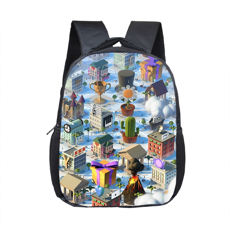 12 Inch The Emoji Children's Backpack Kids School Cute Daily Bag Kindergarten Bags Girls Boys Waterproof Ruckpack - Image 2