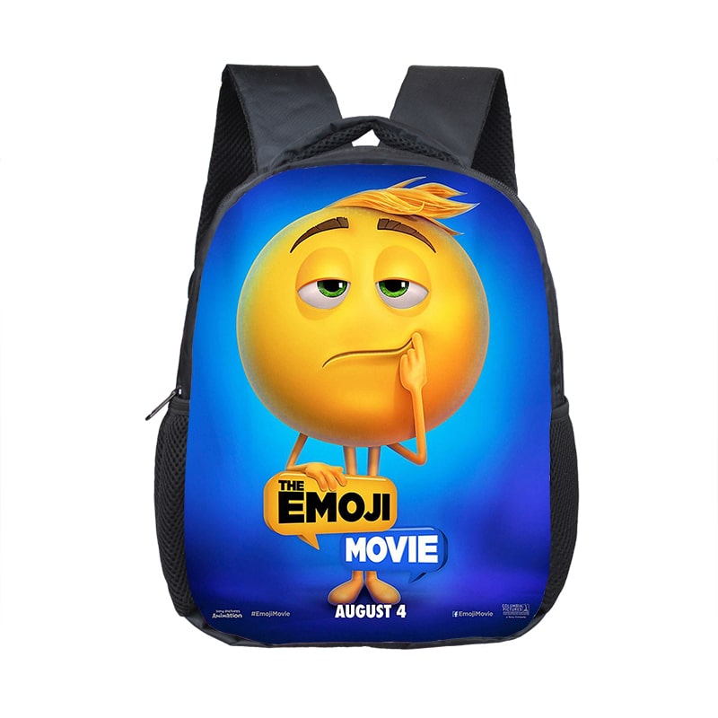 12 Inch The Emoji Children's Backpack Kids School Cute Daily Bag Kindergarten Bags Girls Boys Waterproof Ruckpack - Image 5
