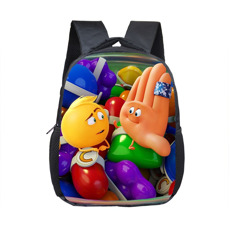 12 Inch The Emoji Children's Backpack Kids School Cute Daily Bag Kindergarten Bags Girls Boys Waterproof Ruckpack - Image 11