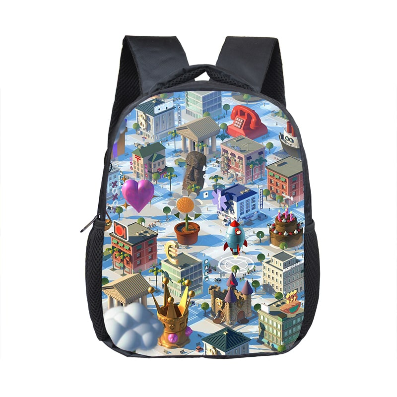 12 Inch The Emoji Children's Backpack Kids School Cute Daily Bag Kindergarten Bags Girls Boys Waterproof Ruckpack - Image 12