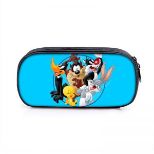 Bugs Bunny Cosmetic Bags Boys Girls Children Large Pencil Case Purse Storage Bags Women Men Multifunction Makeup Bag