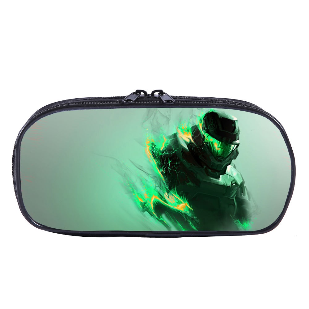 Halo Cosmetic Bags Boys Girls Children Large Pencil Case Purse Storage Bags Women Men Multifunction Makeup Bag - Image 15