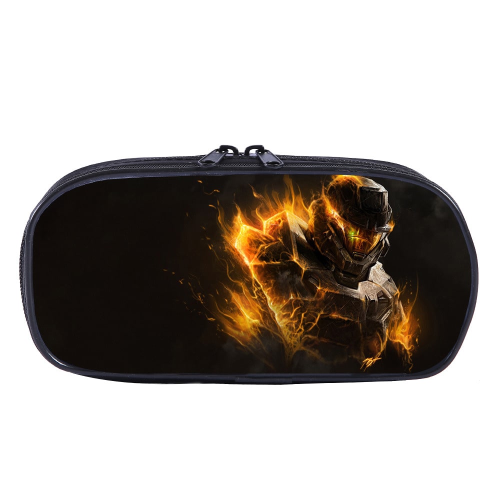 Halo Cosmetic Bags Boys Girls Children Large Pencil Case Purse Storage Bags Women Men Multifunction Makeup Bag - Image 22