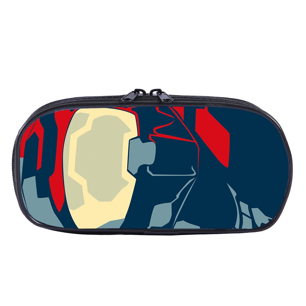 Halo Cosmetic Bags Boys Girls Children Large Pencil Case Purse Storage Bags Women Men Multifunction Makeup Bag - Image 5