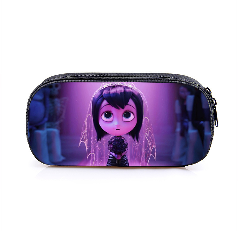 Hotel Transylvania Cosmetic Bags Boys Girls Children Large Pencil Case Purse Storage Bags Women Men Multifunction Makeup Bag - Image 24