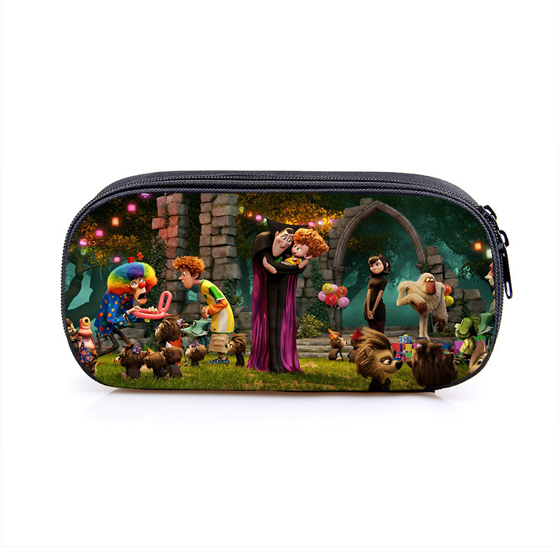 Hotel Transylvania Cosmetic Bags Boys Girls Children Large Pencil Case Purse Storage Bags Women Men Multifunction Makeup Bag - Image 27